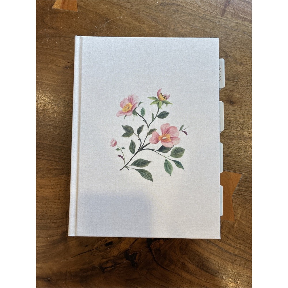 ESV Single Column Journaling Bible (Cloth over Board, Rosehip Design): Bible